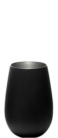 STOLZLE – OLYMPIC BICCHIERE ACQUA - SET DA 6 - Nero/Argento